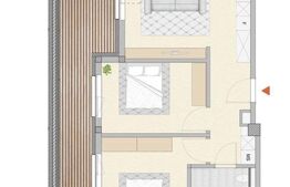 Apartament 3 camere | 2 Bai | Terasa 22 mp. | Rivus Mall