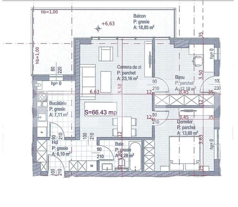 Apartament de vânzare 3 camere Gheorgheni - 145221AV | BLITZ Cluj-Napoca | Poza2