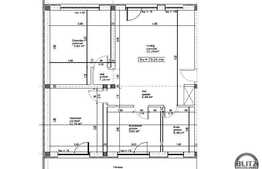 3 camere, 73.24 mp, 2 terase de 26 mp, in curs de finalizare!La 2 minute de E60!