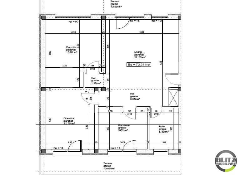 Apartament de vânzare 3 camere Floreşti - 14523AV | BLITZ Cluj-Napoca | Poza3