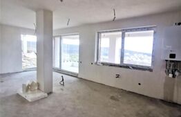 Apartament 3 camere, 98 mp, balcon si curte, semifinisat