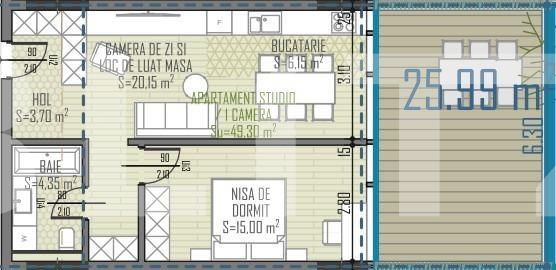 Apartament de vânzare 2 camere Semicentral - 145247AV | BLITZ Cluj-Napoca | Poza2