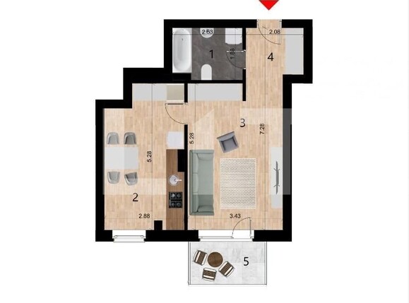 Apartament de vânzare 2 camere Zorilor - 145253AV | BLITZ Cluj-Napoca | Poza6