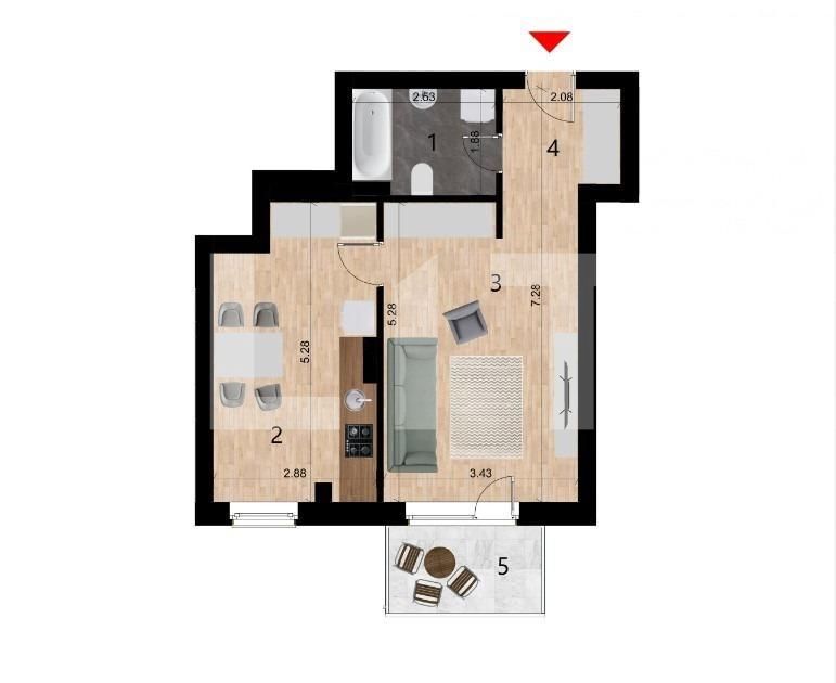 Apartament de vânzare 2 camere Zorilor - 145253AV | BLITZ Cluj-Napoca | Poza6