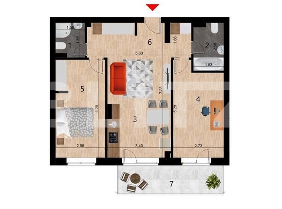 Apartament de vânzare 3 camere Zorilor - 145255AV | BLITZ Cluj-Napoca | Poza1