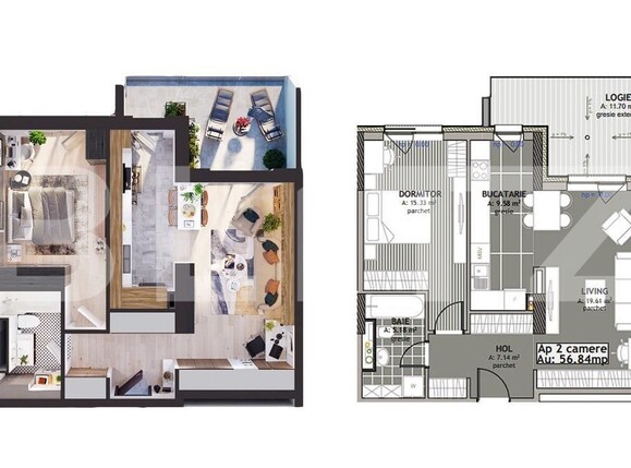 Apartament de vânzare 2 camere Iris - 145267AV | BLITZ Cluj-Napoca | Poza2