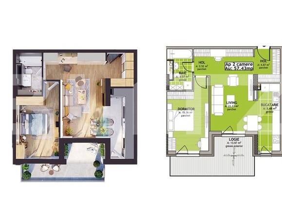 Apartament de vânzare 2 camere Iris - 145268AV | BLITZ Cluj-Napoca | Poza3