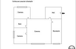 3 camere, 61 mp utili, boxa la subsol, zona strazii Fantanele! Orientare E-V!