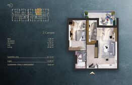 Apartament 2 camere intr-un Ansamblu rezidential Premium, zona Fabricii