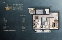 Apartament 3 camere intr-un Ansamblu rezidential Premium, zona Fabricii