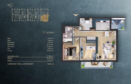 Apartament 3 camere intr-un Ansamblu rezidential Premium, zona Fabricii