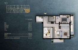 Apartament 3 camere intr-un Ansamblu rezidential Premium, zona Fabricii