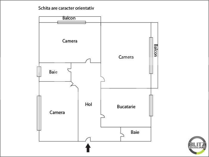 Apartament de vânzare 3 camere Manastur - 14531AV | BLITZ Cluj-Napoca | Poza13