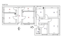 Casa compusa din 2 corpuri: 160mp utili si 1065 mp teren; Dambu Rotund!