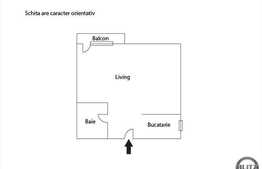 1 camera, 33 mp, partial mobilat, A.C, zona strazii Taietura Turcului!