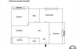 Apartament 4 camere, 78 mp utili, decomandat, zona strazii Aurel Vlaicu!