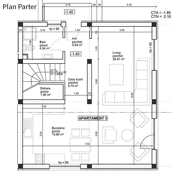 Apartament de vânzare 4 camere Manastur - 14560AV | BLITZ Cluj-Napoca | Poza1