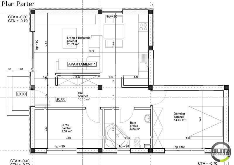 Apartament de vânzare 2 camere Manastur - 14561AV | BLITZ Cluj-Napoca | Poza7