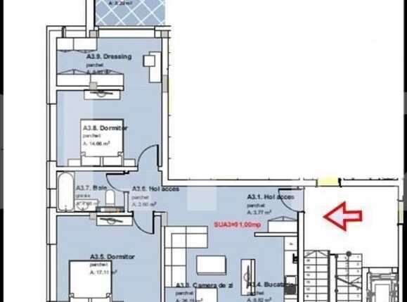 Apartament de vânzare 3 camere Bună Ziua - 14563AV | BLITZ Cluj-Napoca | Poza1