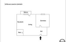 Vanzare 2 camere, 54 mp, balcon, semifinisat! Loc parcare! Zona Cetatii!