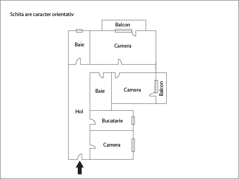 Apartament de vânzare 3 camere Marasti - 14578AV | BLITZ Cluj-Napoca | Poza1