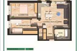 Exclusivitate! 3 camere, 65,19 mp, parcare inclusa! In curs de finalizare!