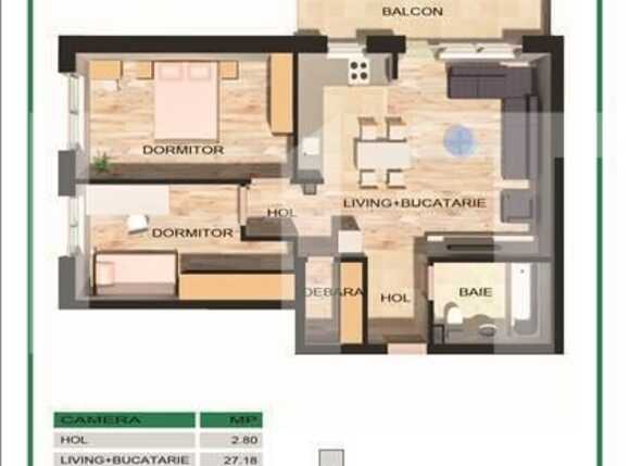 Apartament de vânzare 3 camere Floreşti - 14588AV | BLITZ Cluj-Napoca | Poza1