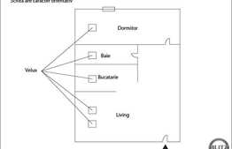 Vanzare mansarda cu 2 camere, 63 mp, zona Terra! Imobil nou! Cu parcare!