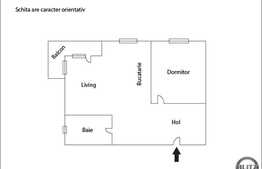 De vanzare 2 camere, 59 mp utili, balcon, zona Florilor! Imobil nou!