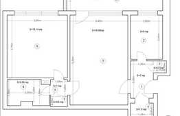 2 camere de vanzare, balcon inchis, posibilitate Prima Casa