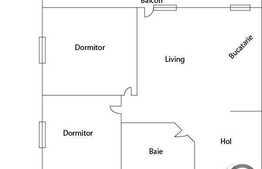 Vanzare 3 camere, 10 mp balcon, la doua minute de Avram Iancu! Cu parcare!