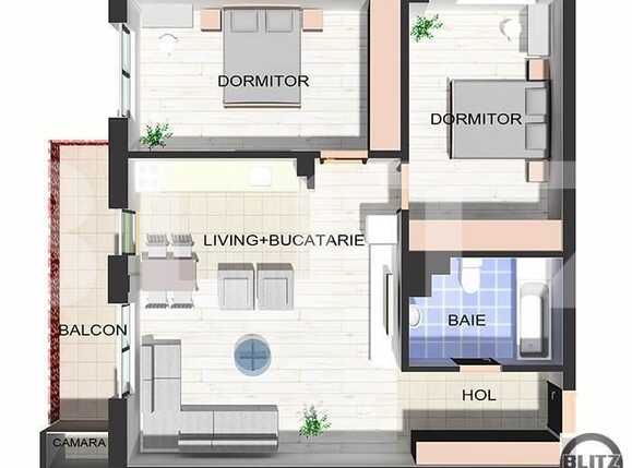 Apartament de vânzare 3 camere Floreşti - 14614AV | BLITZ Cluj-Napoca | Poza4