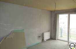 Apartament 1 camera, 36 mp, semifinisat, in zona strazii Florilor