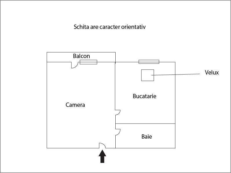 Garsonieră de vânzare Floreşti - 1464AV | BLITZ Cluj-Napoca | Poza1