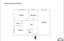 3 camere, 75 mp, decomandat, parcare, zona Parcul Central