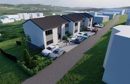 Case cuplate pe 3 niveluri, 150 mp, 200 teren, zona Vivo 