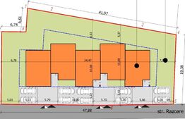 Case cuplate pe 3 niveluri, 150 mp, 200 teren, zona Vivo 