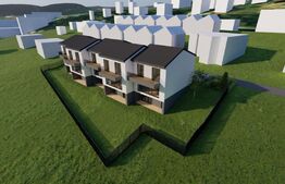 Case cuplate pe 3 niveluri, 150 mp, 200 teren, zona Vivo 