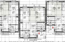Case cuplate pe 3 niveluri, 150 mp, 200 teren, zona Vivo 