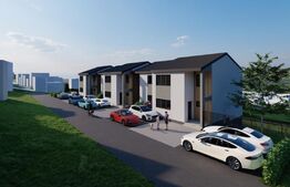 Case cuplate pe 3 niveluri, 150 mp, 200 teren, zona Vivo 