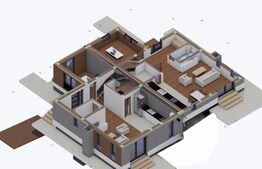 Duplex semifinisat de vanzare in complex privat, Zona Tauti 