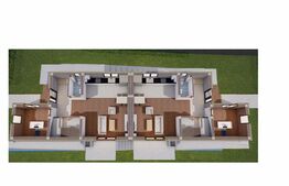 Duplex semifinisat de vanzare in complex privat, Zona Tauti 