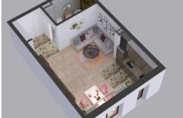 Apartament semifinisat, 1 camera, 41mp, zona Avram Iancu