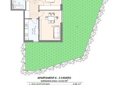 Oferta! Apartament 2 camere 54 mp cu gradina de 115.50mp , Manastur / Zorilor