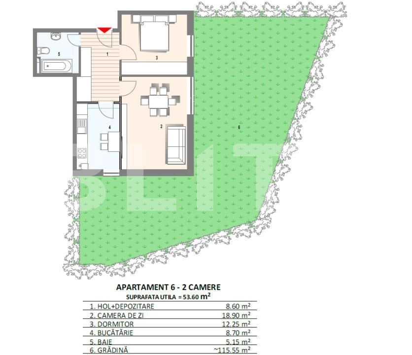 Apartament de vânzare 2 camere Zorilor - 146546AV | BLITZ Cluj-Napoca | Poza2