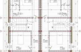 Teren cu proiect autorizat pentru o casa cuplata, strada Tauti