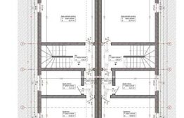 Teren cu proiect autorizat pentru o casa cuplata, strada Tauti