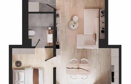 Apartament 2 camere, 52 mp , parcare,zona Vivo 