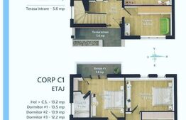 Complex privat de duplexuri, 16 unitati locative, acces privat, Avram Iancu 