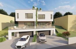 Case cuplate pe 4 niveluri, 5 camere, 235 mp, 300 teren, Vivo 